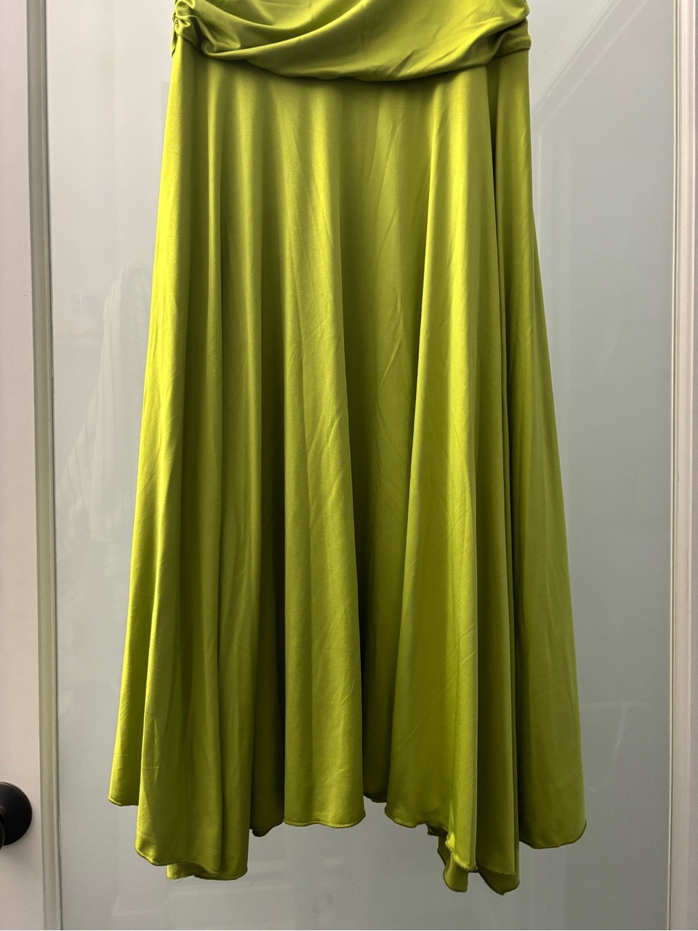 Peppermayo Liana Ruched Maxi Skirt - Green - Picture 2 of 5
